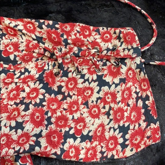 Free People Lace-Up Mini Dress. - Picture 11 of 16